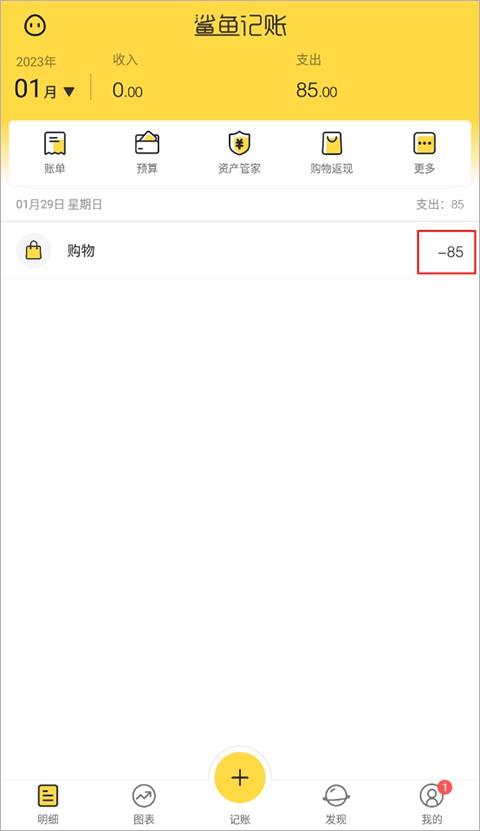 鲨鱼记账自动记账
